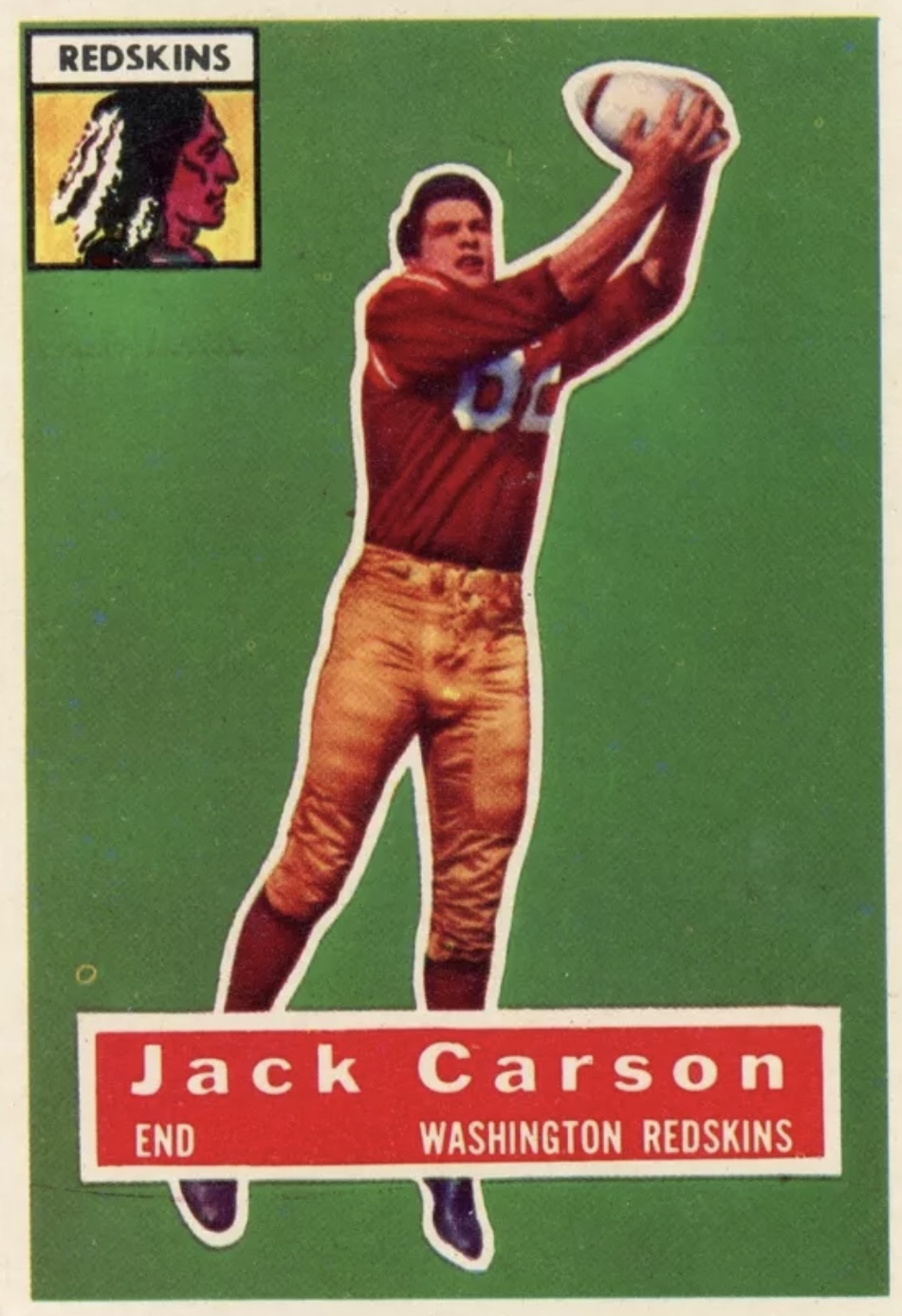 Jack Carson 1956 Topps SP #1