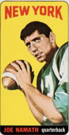 Joe Namath 1965 Topps
