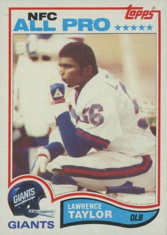 Lawrence Taylor 1982 Topps